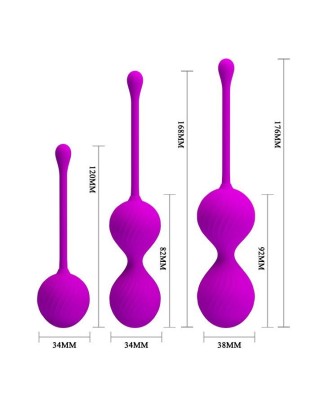 PRETTY LOVE - KEGEL BALL PURPLE