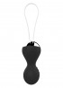Kulki-Vibrating Silicone Kegel Balls USB 10 Function / Remote control -Black