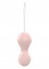 Kulki-Vibrating Silicone Kegel Balls USB 10 Function / Remote control -Flesh