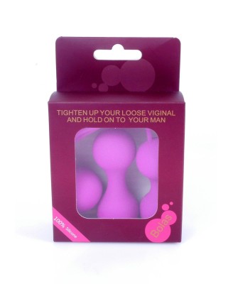 Kulki-Silicone Kegal Balls Set - Purple