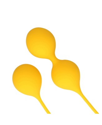 Silicone Kegel Balls Training Set - Carambola