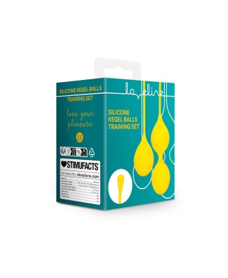 Silicone Kegel Balls Training Set - Carambola