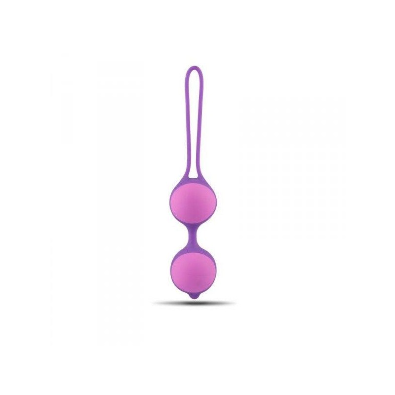 Kulki-Palline Vaginali Bi-Balls Double Purple