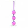 Kulki-Palline Vaginali Bi-Balls Triple Purple