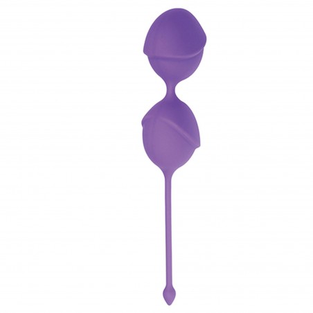 Kulki-PALLINE DELIGHT PUSSY LICHEE SILICONE PURPLE