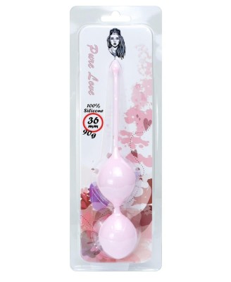 Silicone Kegel Balls 36mm 90g Light Pink - B - Series