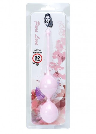Silicone Kegel Balls 36mm 90g Light Pink - B - Series