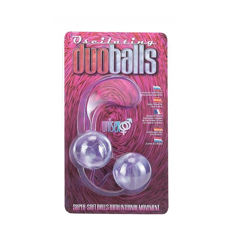 MARBILIZED DUO BALLS - PINK