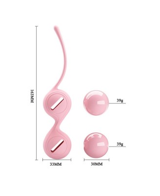 Kulki gejszy - PRETTY LOVE - KEGEL TIGHTEN UP I PINK