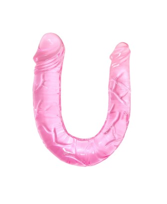 BAILE- DOUBLE DONG PINK - Podwójne dildo