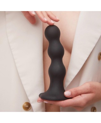 DILDO PLUG BALLS NOIR - XXL