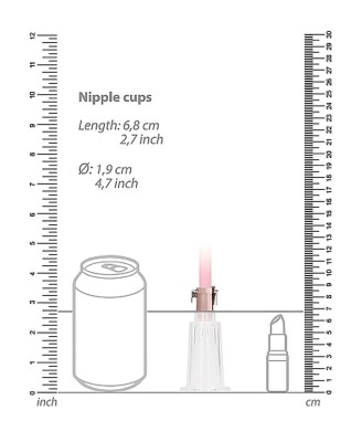 Clitoral & Nipple Pump Set Medium - Rose Gold