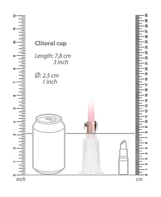 Clitoral & Nipple Pump Set Medium - Rose Gold