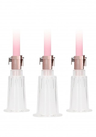 Clitoral & Nipple Pump Set Medium - Rose Gold