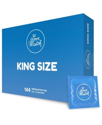 Prezerwatywy-Love Match King Szie XXL - 144 pack