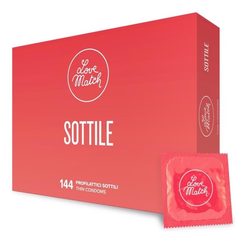 Prezerwatywy-Love Match Sottile - 144 pack