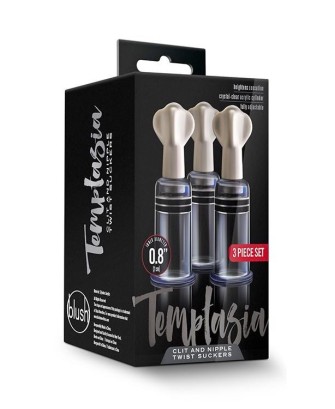 TEMPTASIA CLIT AND NIPPLE TWIST SUCKERS