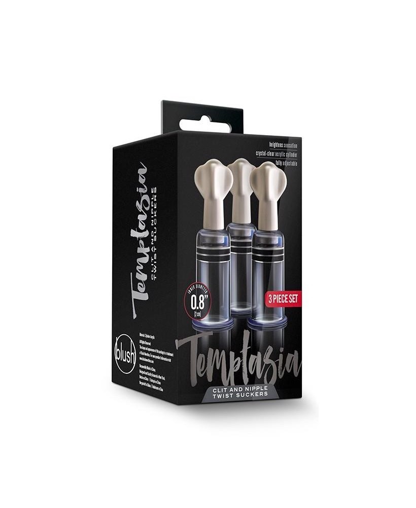TEMPTASIA CLIT AND NIPPLE TWIST SUCKERS