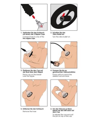 Bad Kitty Vibrating Nipple Cup