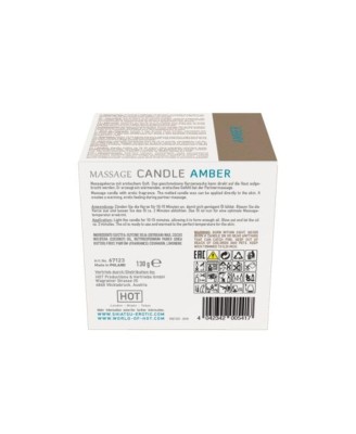 Świeca-Shiatsu Massage Candle Amber 130g.