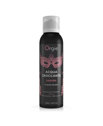 Acqua Croccante Crunchy Mousse Sakura Fruit 150 ml