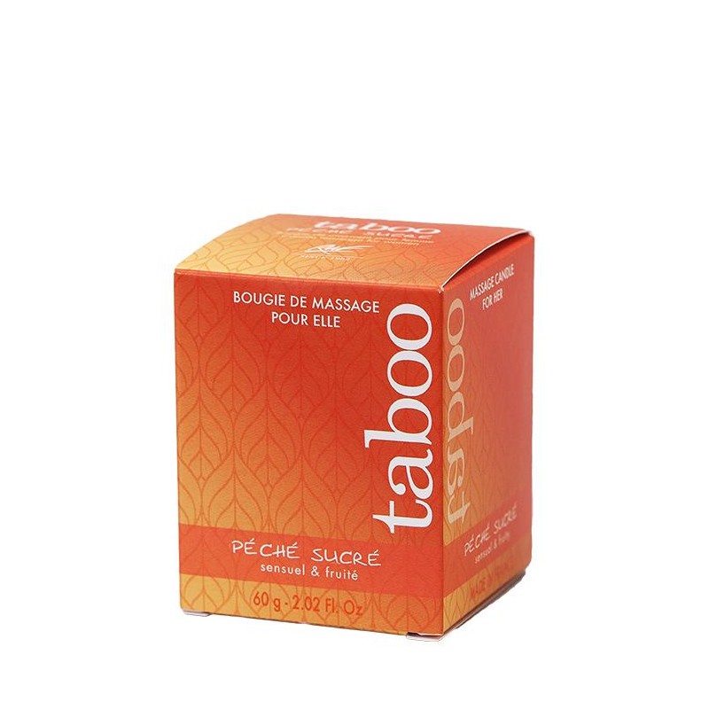 Świeca/krem-Peche Sucre Bougie Massage 60 gr
