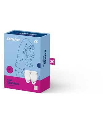 Tampony - Feel Confident Menstrual Cup (transparent)