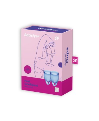 Feel confident Menstrual Cup dark blue