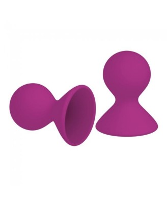 Pompka- Me You Us Dual Masseuse Silicone Nipple Suckers 2 Pack Purple
