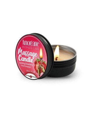 Świeca- Massage Candle Sparkling Strawberry 30ml