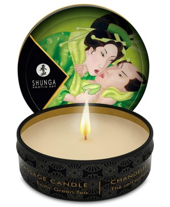 Mini Massage Candle Exotic Green Tea