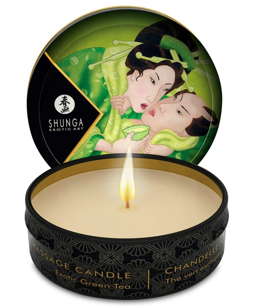 Mini Massage Candle Exotic Green Tea