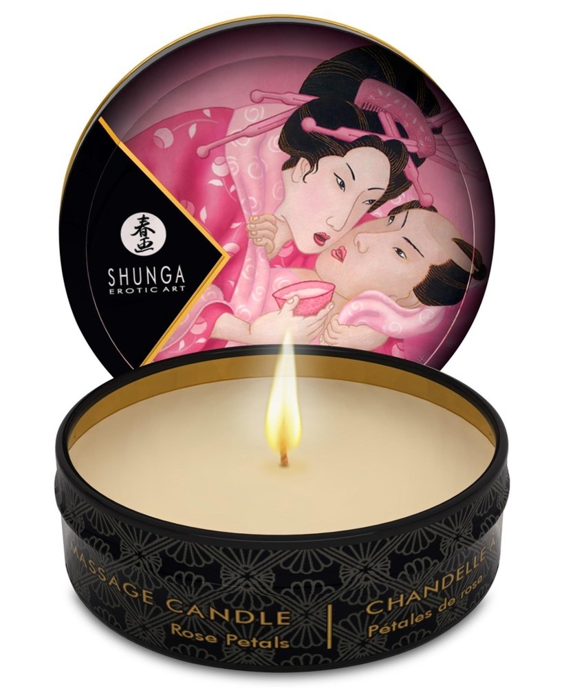 Mini Massage Candle Roses