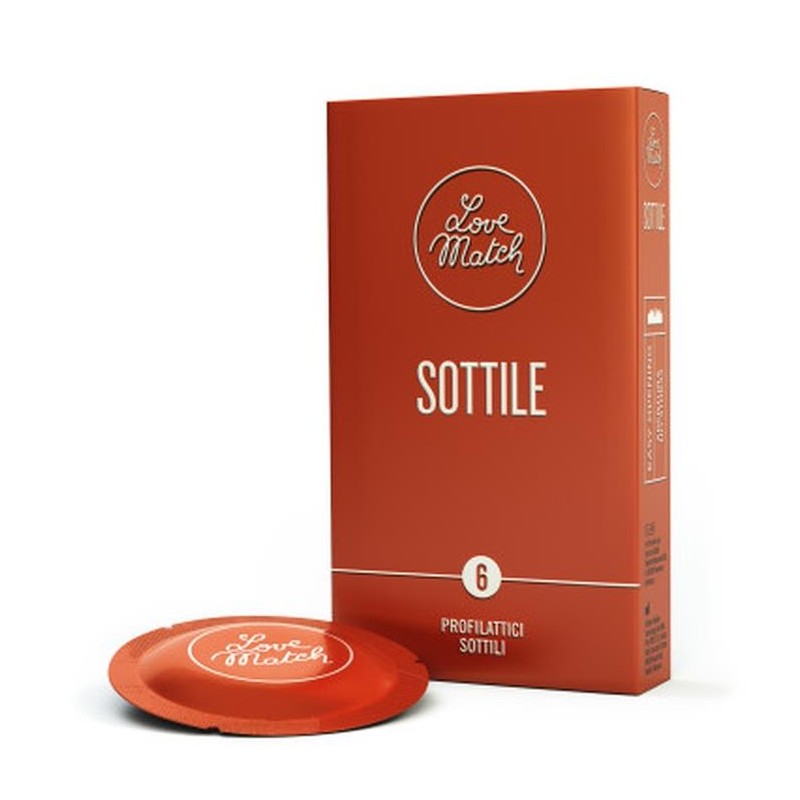 Prezerwatywy - Love Match Sottile  - 6 szt