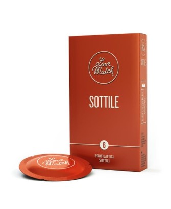 Prezerwatywy - Love Match Sottile  - 6 szt