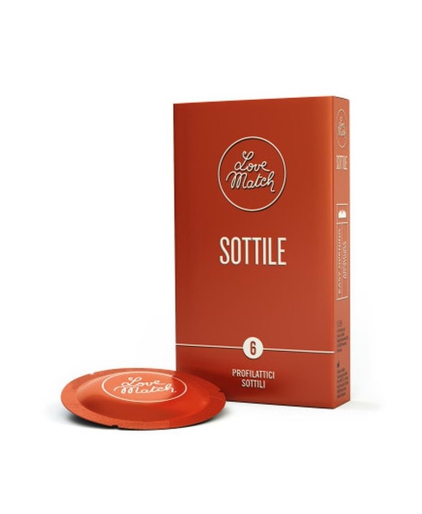 Prezerwatywy - Love Match Sottile  - 6 szt