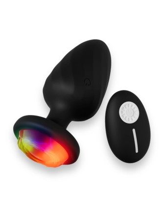 Power Escorts - Party Plug - Remote Plug Black, USB Rechargeable - 10 Functions