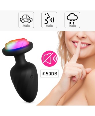 Power Escorts - Party Plug - Remote Plug Black, USB Rechargeable - 10 Functions