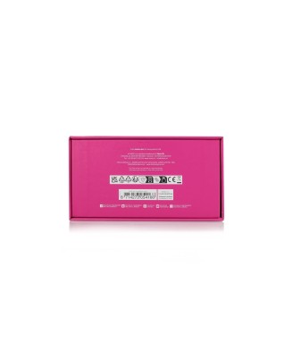 Gen - Rechargeable Triple Action G-Spot Vibrator with Pulse Wave  and Vibrating Bristles - Pink