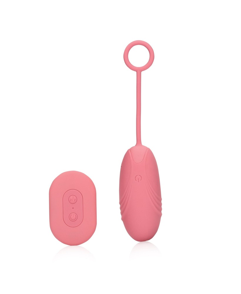 Ultra Soft Silicone Egg Vibrator with Remote Control