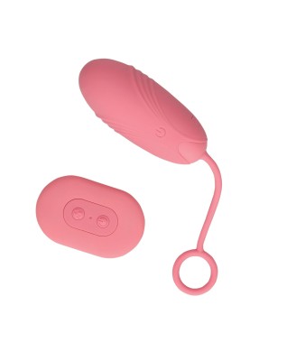 Ultra Soft Silicone Egg Vibrator with Remote Control