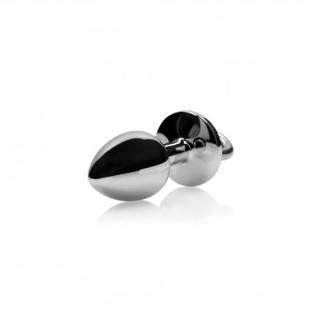 Hearts Paddle with Metal Anal Plug