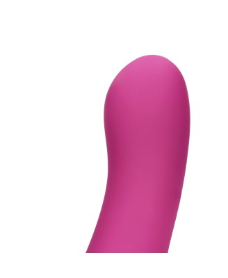 Riko - Rechargeable Triple Action Thumper with Advanced Finger Motion & Pulse Wave Stimulator - Pink