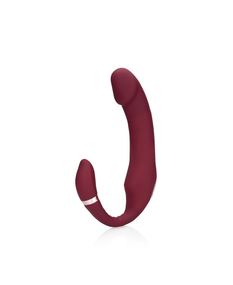 Bendable Vibrating Strapless Strap-on