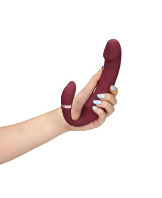 Bendable Vibrating Strapless Strap-on