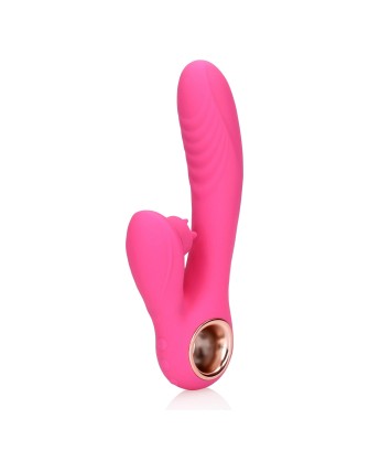 Tongue Flickering and Heating Rabbit Vibrator
