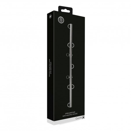 Spreader Bar with Multiple Hooks - Silver