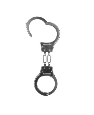 Metal Hand Cuffs - Silver