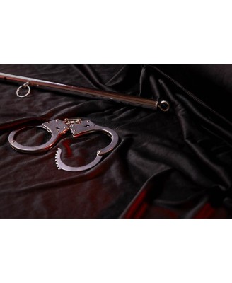Metal Hand Cuffs - Silver
