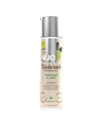 System JO - Naturals Massage Oil Coconut & Lime 120 ml
